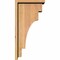 Ekena Millwork Mediterranean Smooth Corbel w/Backplate, Western Red Cedar, 7 1/2"W x 12"D x 24"H COR08X12X24MED01SWR - alternate 4